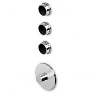 ZSV661.CN - R97822 Встроенный термостатический смеситель для душа 1/2 "с 3-мя запорными кранами. Zucchetti Savoir
