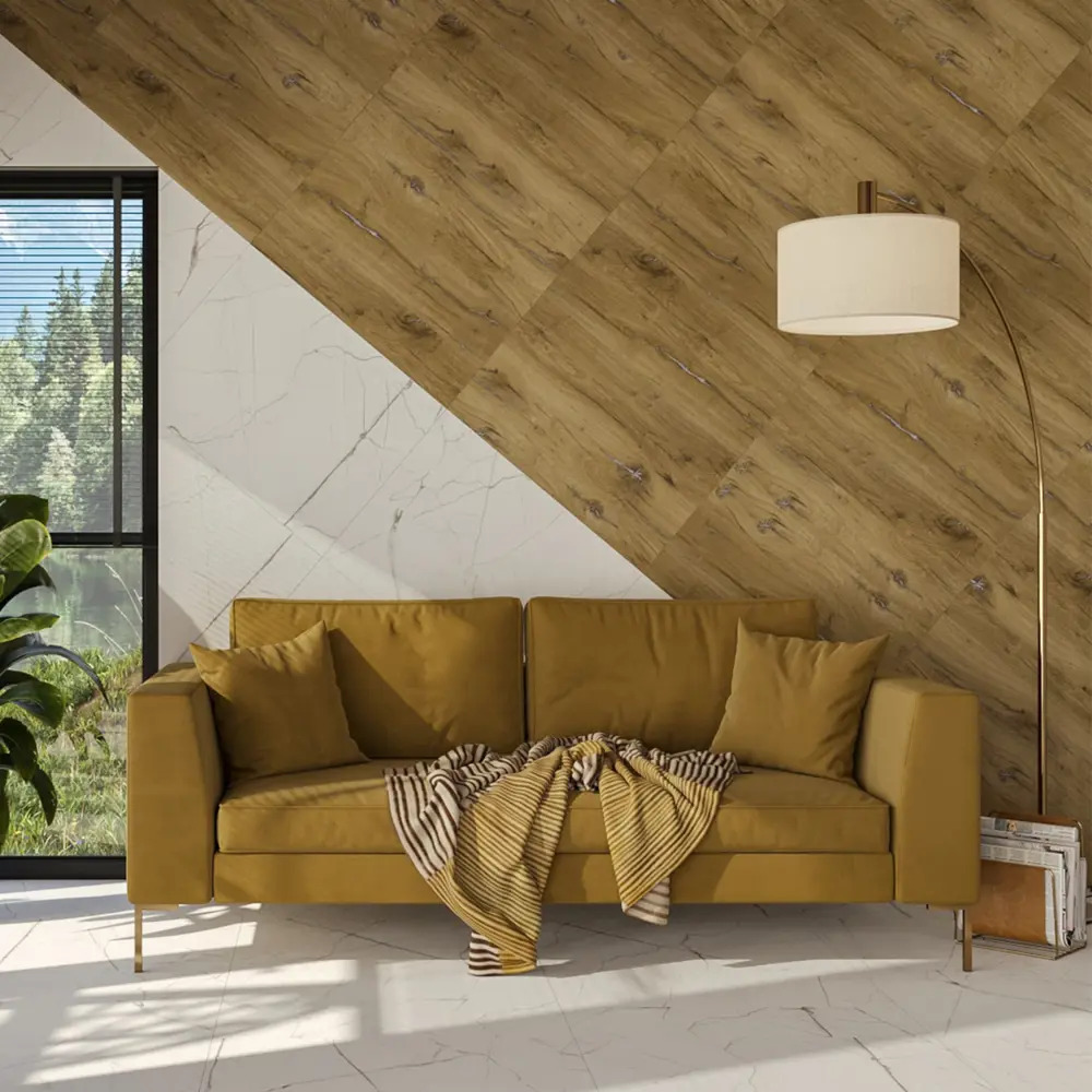 Плита ДСП 16 мм 780x590 мм 1.84 м² дуб флагстафф (4 шт.) QUICKDECK STLM-2036745 - Вид №3