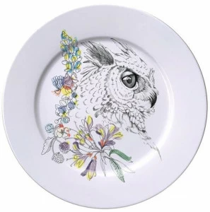 Francesca Colombo Фарфоровая тарелка Ode al bosco