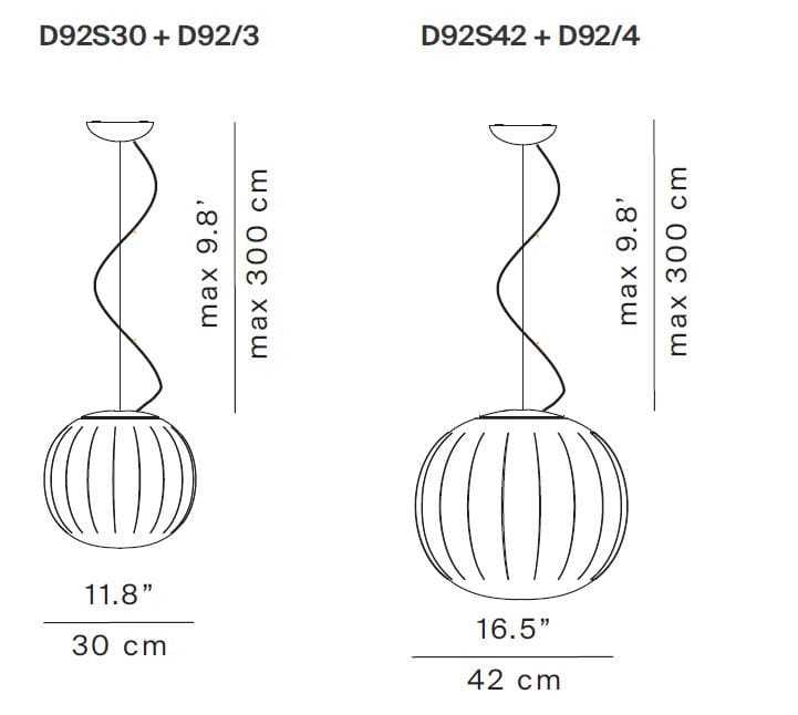 Выдувное стекло светодиодный подвесной светильник LUCEPLAN Lita ARCH-00037930 - Вид №3