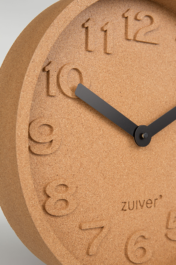 Часы Cork Time пробковые Zuiver 8500045 - Вид №5
