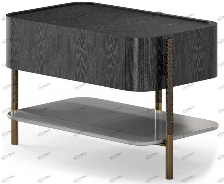 Cantori Прикроватная тумбочка из ясеня с ящиками Shanghai sun-id-1422480