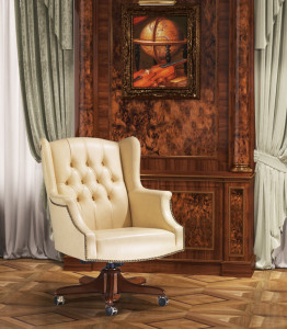 Кресло руководителя QUEEN ORIGGI SALOTTI 814