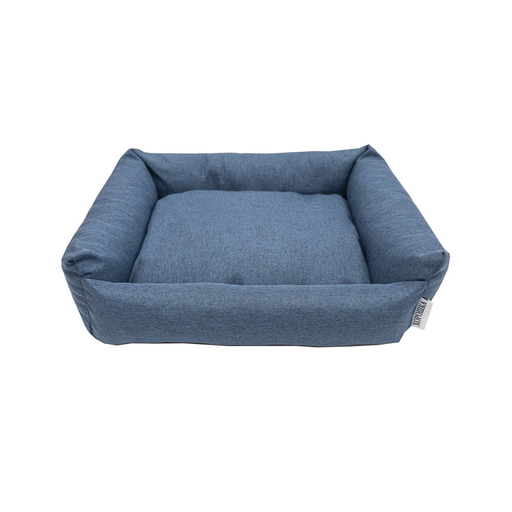 ПР0057676 Лежак для животных 52x41х10см синий ХОРОШКА 