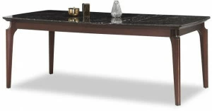 Enza Home Прямоугольный мраморный стол Elegante