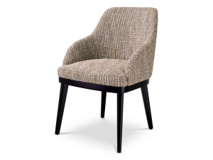 Тканевый стул с подлокотниками