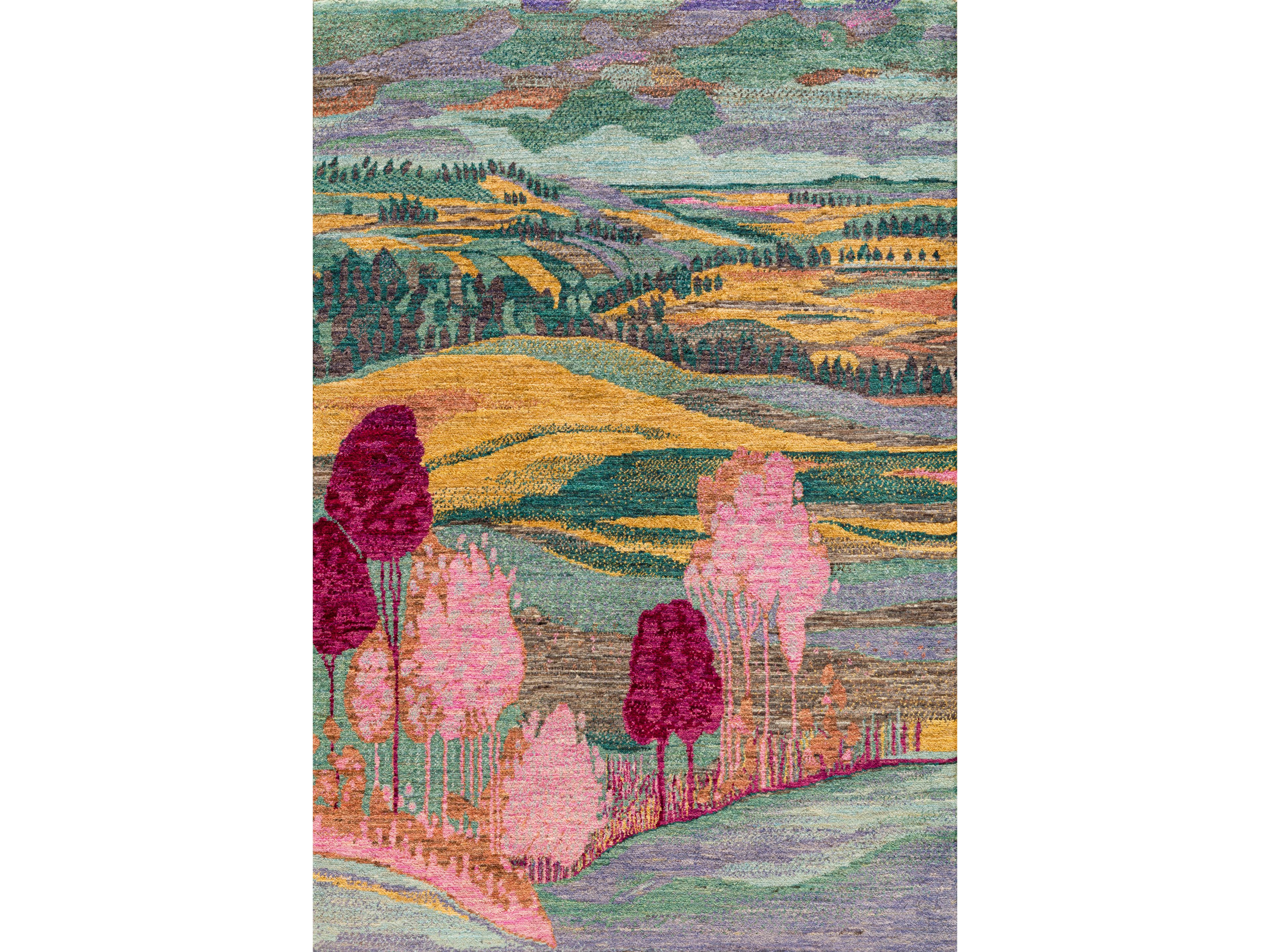 Прямоугольный шерстяной ковер Zollanvari Gabbehs Landscapes ARCH-00000614 - Вид №1