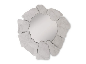 Каррарское мраморное зеркало с рамкой