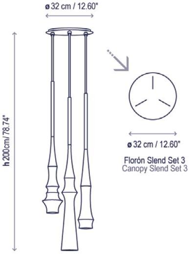 BOVER Светодиодный подвесной светильник из алюминия Slend sun-id-1430509 - Вид №1