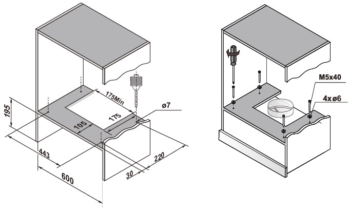 9155733 Вытяжка телескопическая Candy CVXT64SX серебристый/серебристый STDN-0106764 - Вид №10