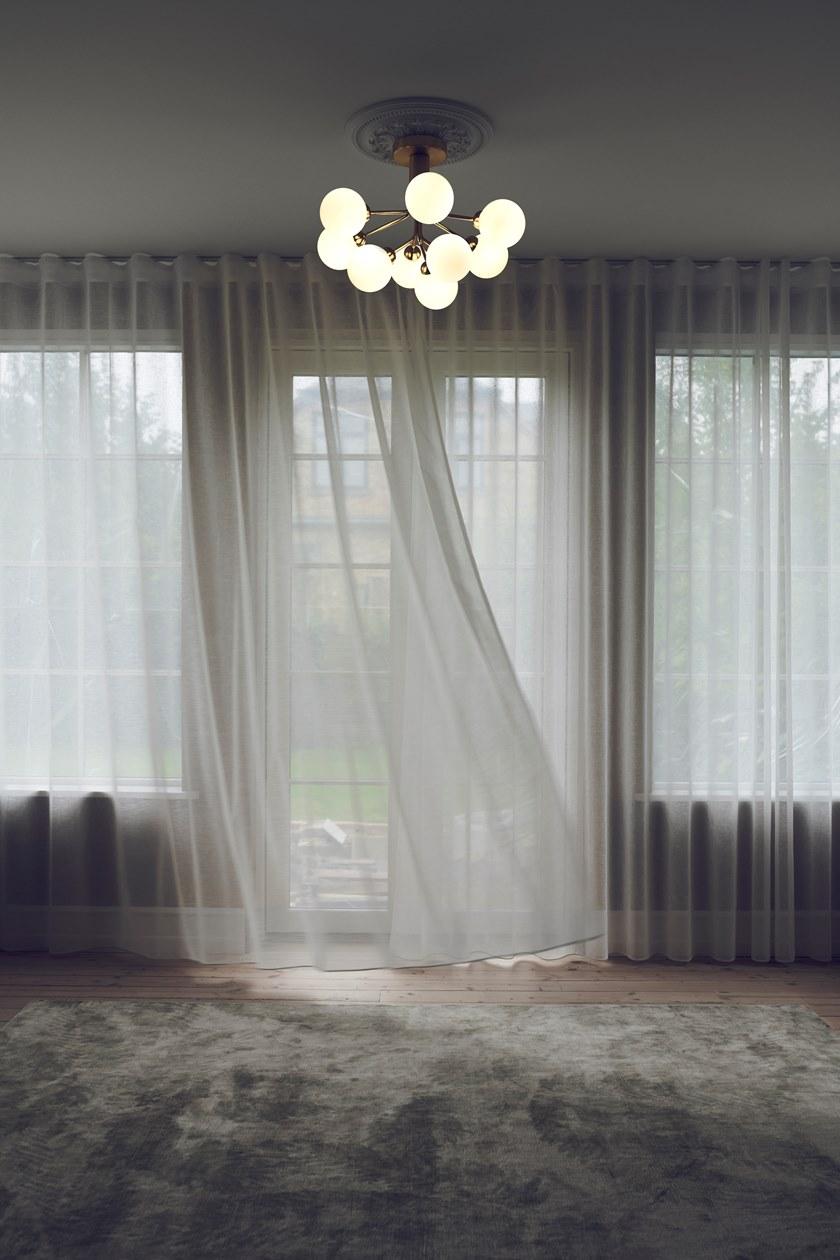 Nuura Потолочный светильник из дутого стекла Apiales sun-id-1363875 - Вид №4