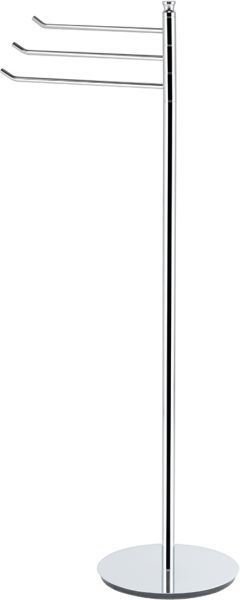 1123/3(08) Stil Haus Hashi, стойка: 3 полотенцедержателя, цвет хром