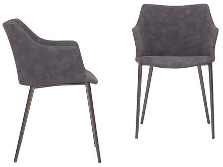 Tonin Casa Мягкое кожаное кресло с подлокотниками Agata T7291 - Вид №2