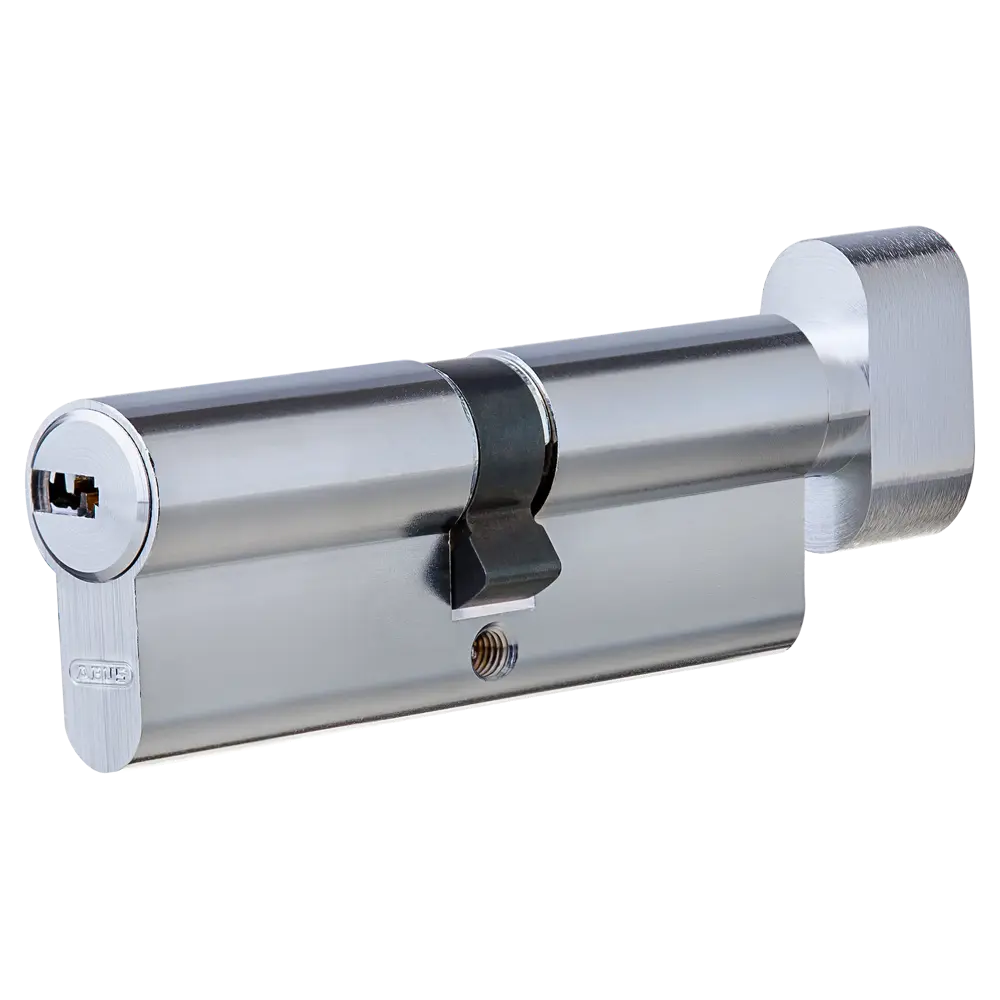 Цилиндр Abus 40х40 мм, ключ/вертушка, цвет никель 82389993 STLM-2062963 D6