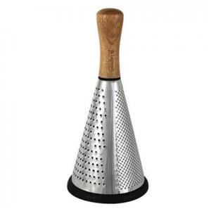 Терка коническая, малая, Legnoart, ясень/нержавеющая сталь, 24 см, светло-коричневая