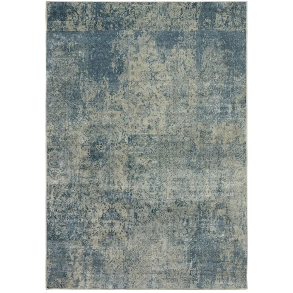 Ковер вискоза Isphahan 84387 S/l.Blue 80x150 см цвет голубой 83271531 STLM-2132931 Santreyd  - Вид №1