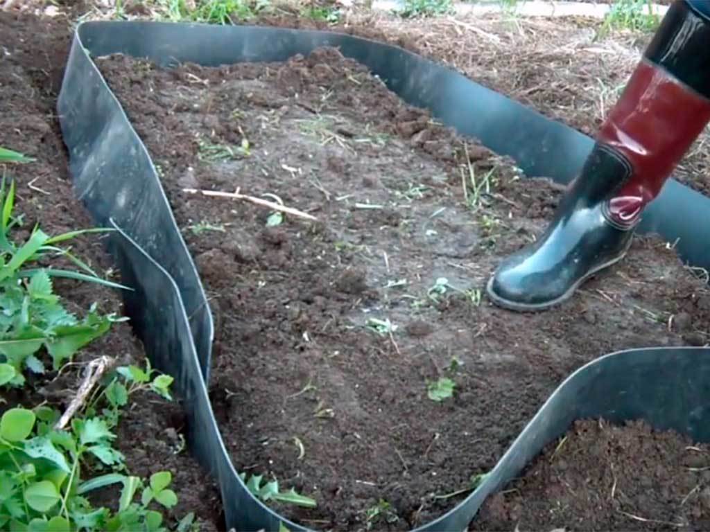 Лента бордюрная 600 мм x 10 м, 2 мм ГеоПластБорд GPBST-49 - Вид №5