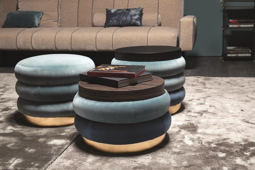 Vibieffe Круглый пуф из ткани 9235 chignon sun-id-1430505 - Вид №1