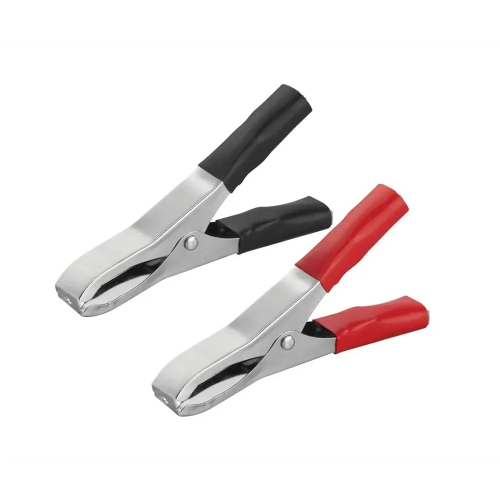 Santreyd: Изолированные зажимы-крокодилы 50А, 2 шт - черный/красный 87660264 STLM-1109780