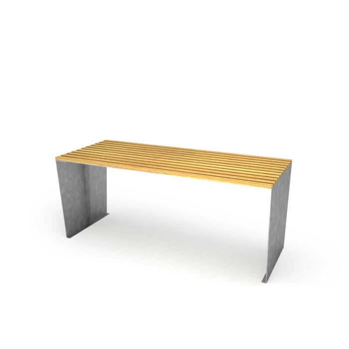 Прямоугольный стальной стол для общественных мест LAB23 Мэрилин ARCH-00045257 - Вид №11