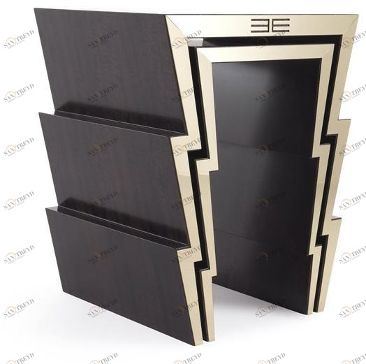 ETRO Home Interiors Прямоугольный журнальный столик из эвкалипта Ziggy sun-id-1390474