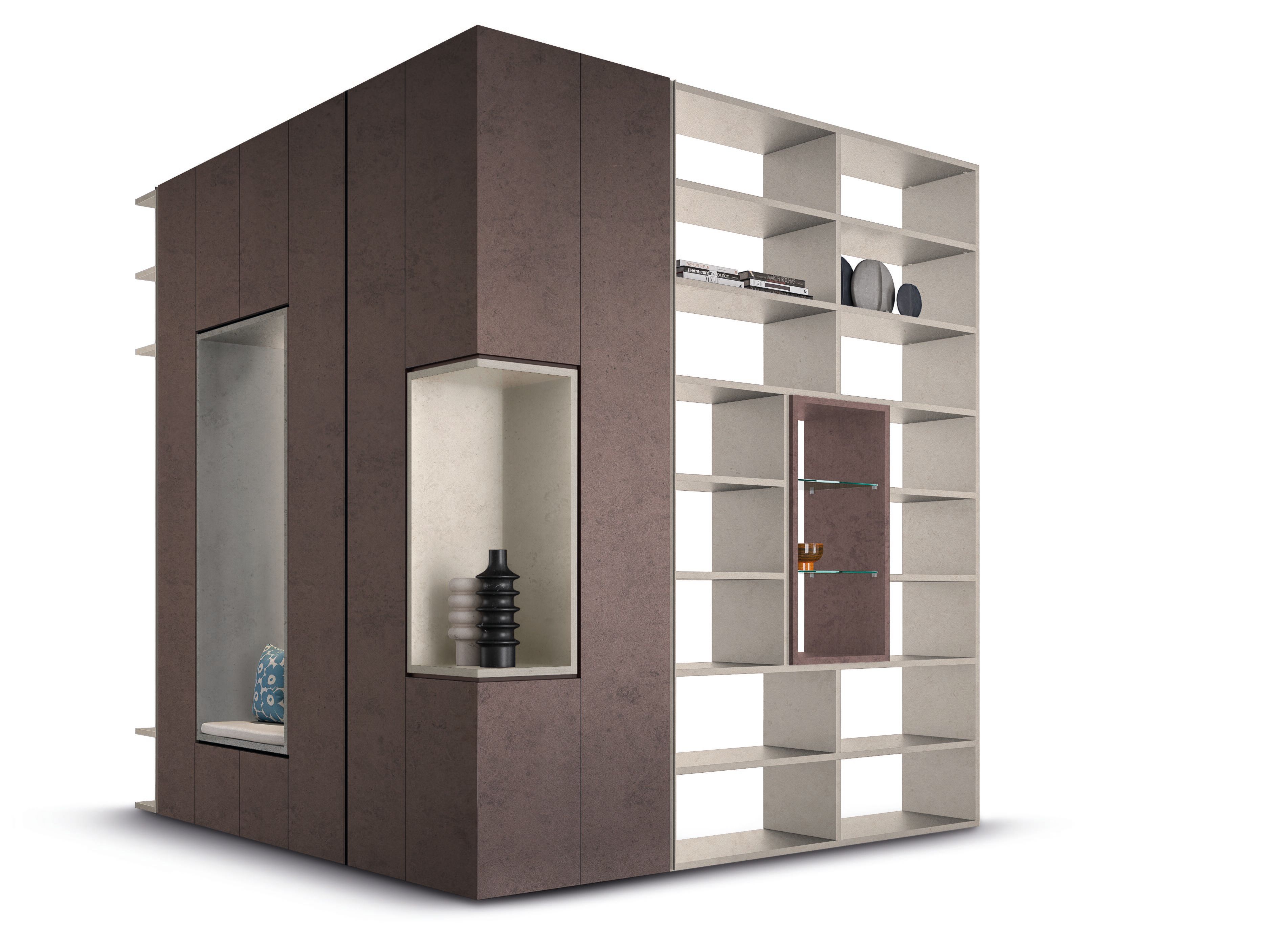 Секционный угловой шкаф Zalf Freespace ARCH-00038194