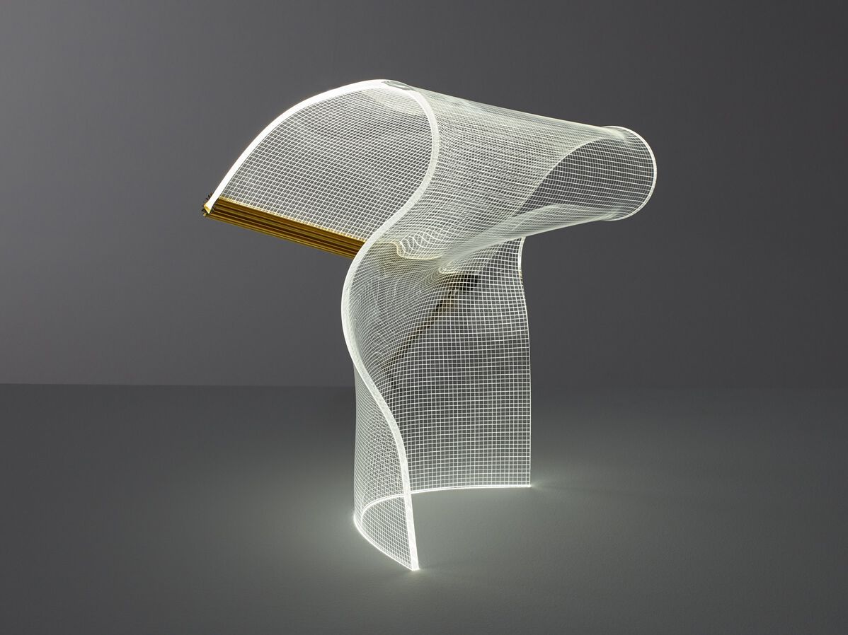 Акриловая светодиодная настольная лампа ручной работы с диммером PARACHILNA GWEILO ARCH-00133993 - Вид №1