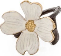 10622415 Michael Aram Набор колец для салфеток Michael Aram Цветок кизила 4см, латунь, 4шт Латунь