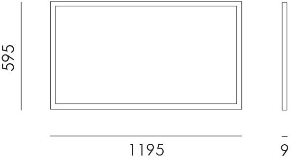 NEXO LUCE Встраиваемый светодиодный светильник для подвесных потолков Inlux recessed 5192 - Вид №1