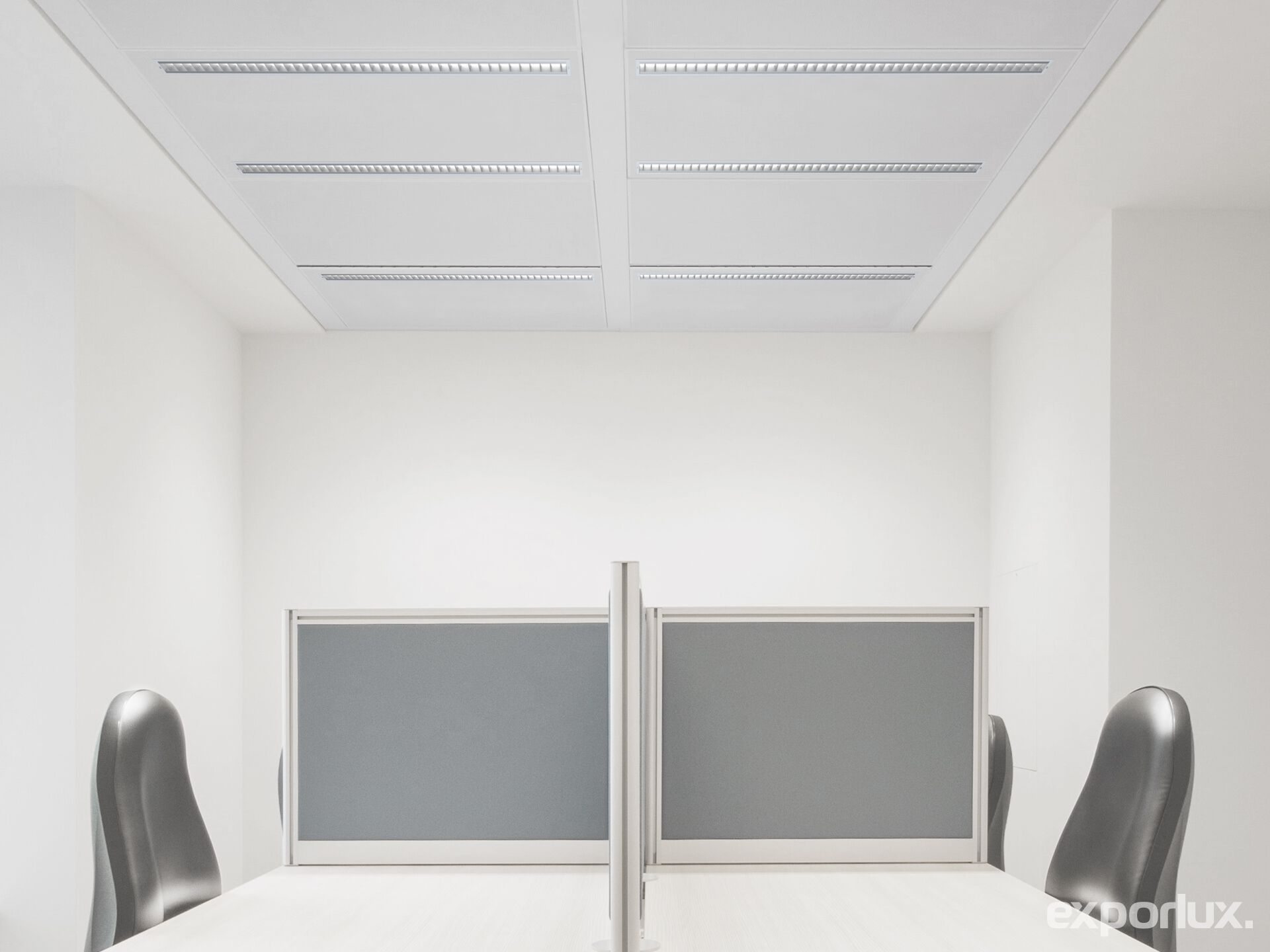 Утопленный алюминиевый светодиодный потолочный светильник Exporlux OFFICE EN ARCH-00018915 - Вид №1