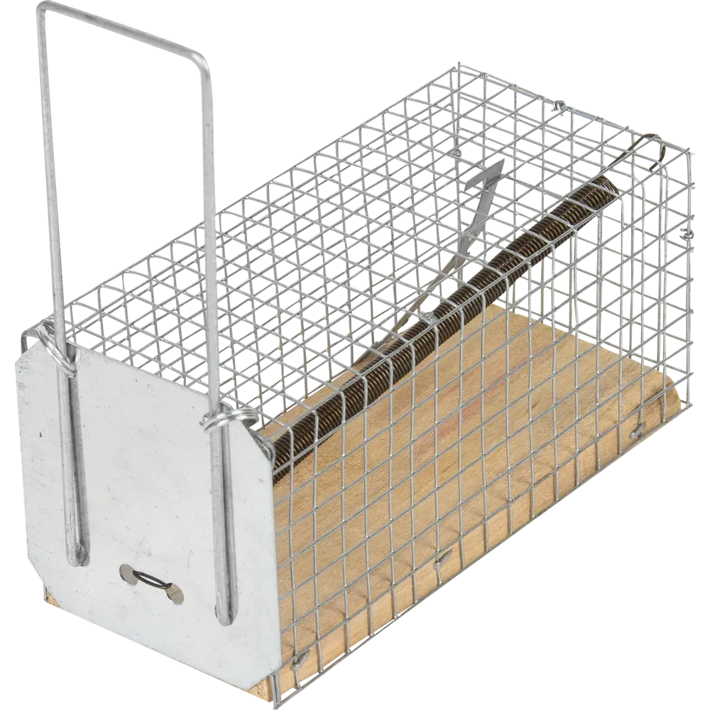Гуманная мышеловка-клетка GARDEN SHOW с деревянным основанием 82458730 STLM-0027614