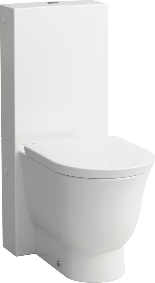 H8238514000001 Напольный унитаз, безободковый смыв Rimless, выпуск горизонтальный/вертикальный LAUFEN PRO - Вид №1