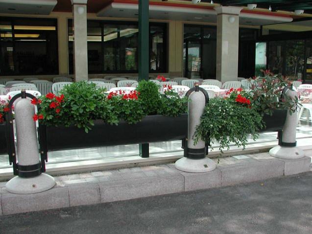 Bellitalia Кашпо для общественных мест из оцинкованной стали Cosmoarredo sun-id-1459051 - Вид №3