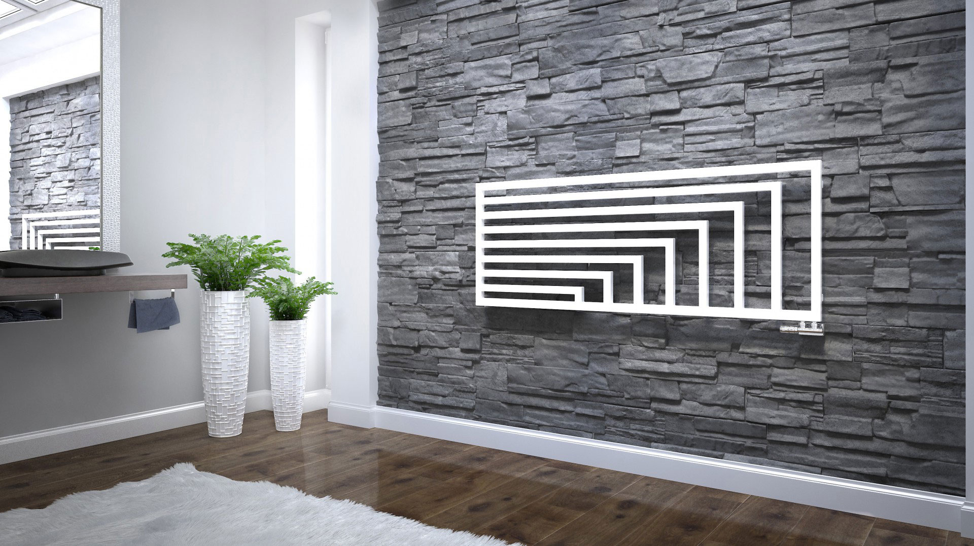 Полотенцесушители WGANH060162 Angus H Terma 11.07  - Вид №1