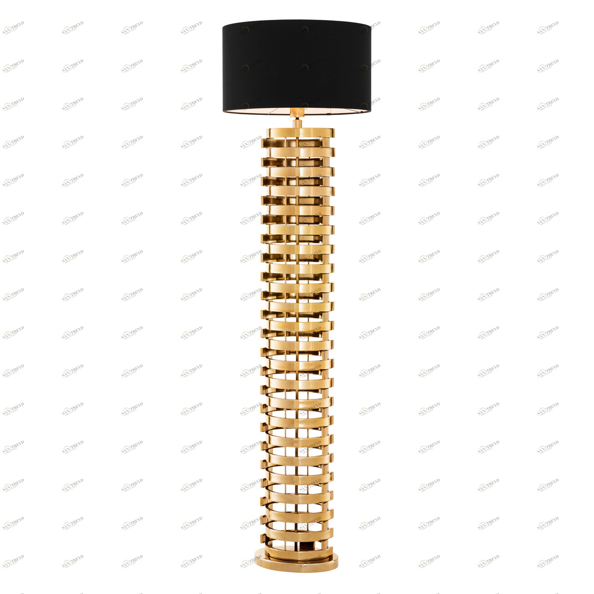Напольная лампа Boxter от Eichholtz Латунь 110524 EICHHOLTZ ЭЛИТНЫЕ 060031 Золото;черный 