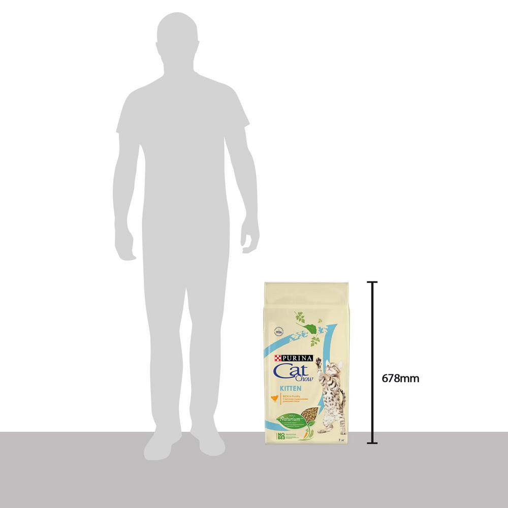 ПР0059638 Корм для котят домашняя птица сух. 7кг Cat Chow  - Вид №1