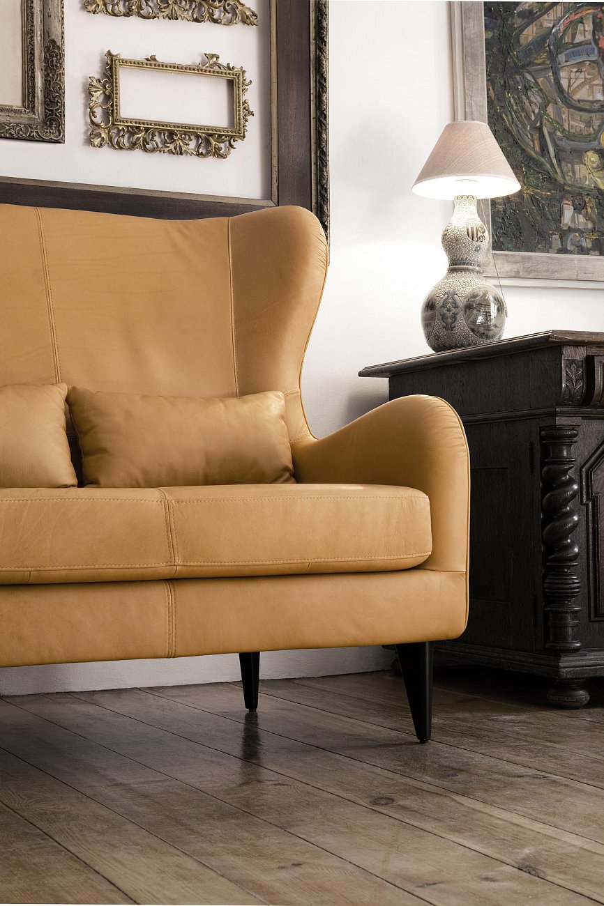 Диван Greta прямой оранжевый SITS ДИЗАЙНЕРСКИЕ, GRETA 192015 Оранжевый  - Вид №4