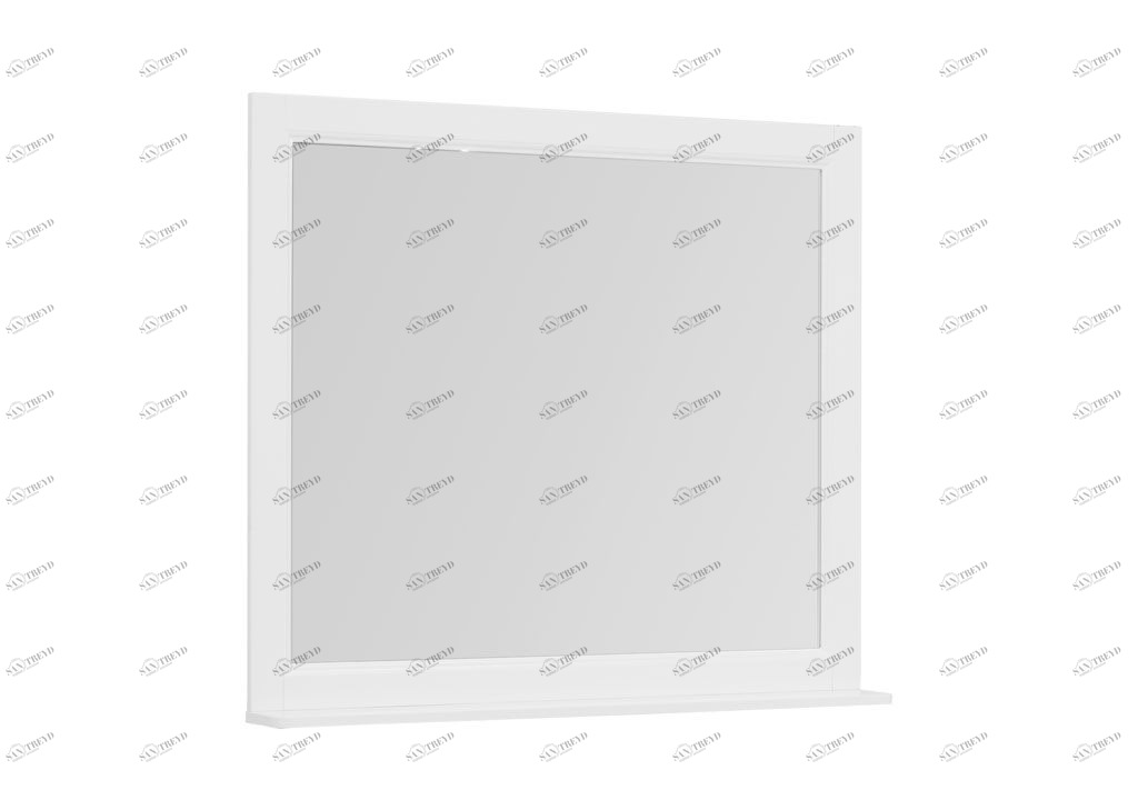 Зеркало Aquanet Бостон 100 белый 00198393