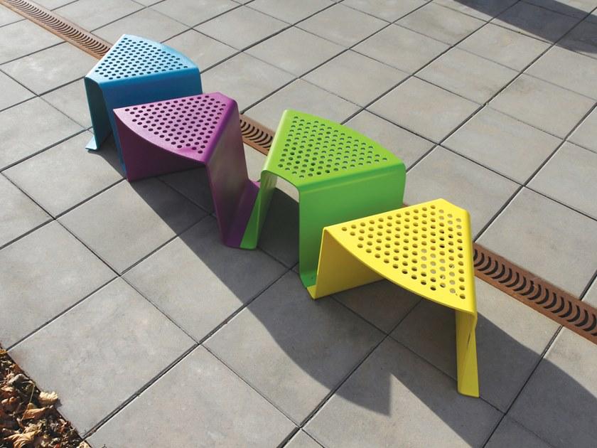 mmcité1 Скамья / решетка для деревьев из оцинкованной стали Sinus sun-id-1449113 - Вид №2