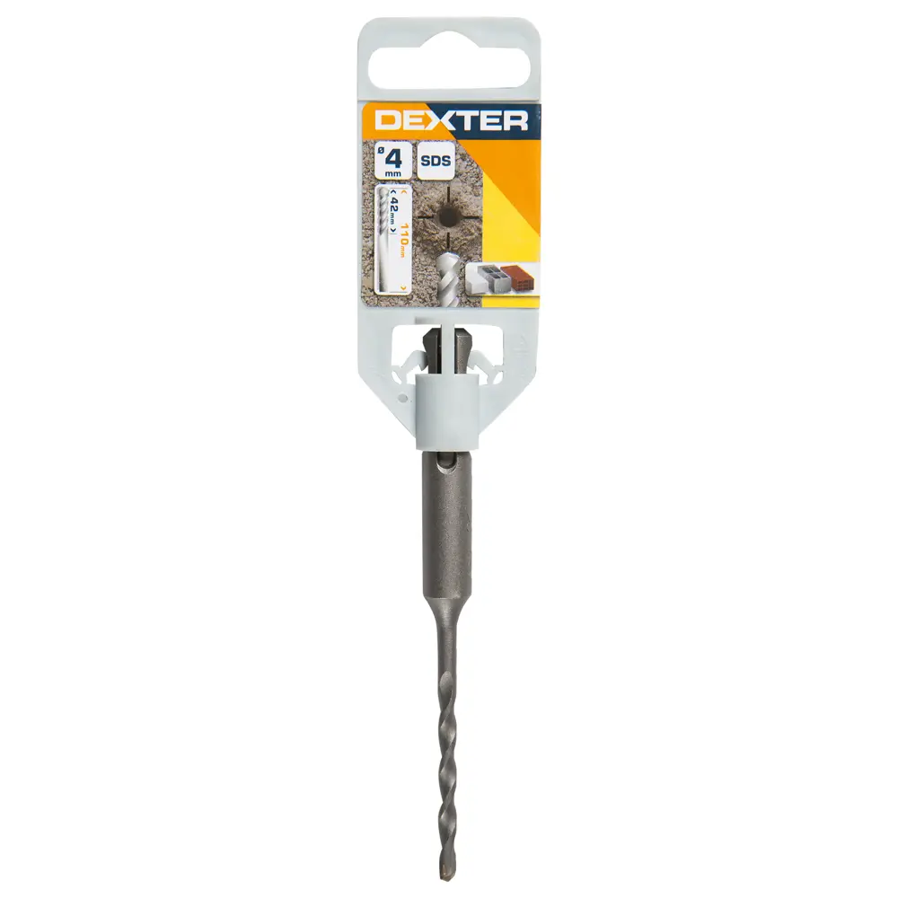 Бур по бетону SDS-plus 4х42х110 мм Dexter FD-A0101 16659926 STLM-2100784  - Вид №4