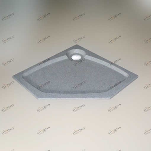 Душевой поддон 100X100X2 СМ P-СЕРЫЙ GUTEWETTER Shower trays 100X100X2СМPСЕРЫЙ