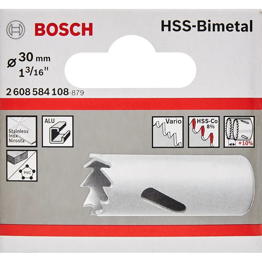 Коронка по метллу биметаллическая Bosch 2608584108 30 мм 82128071 STLM-2162856 BOSCH PROFESSIONAL  - Вид №2