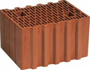 Керамический блок POROTHERM-38 10,67F красный 380x250x219 ВИНЕРБЕРГЕР М-100 рифленый