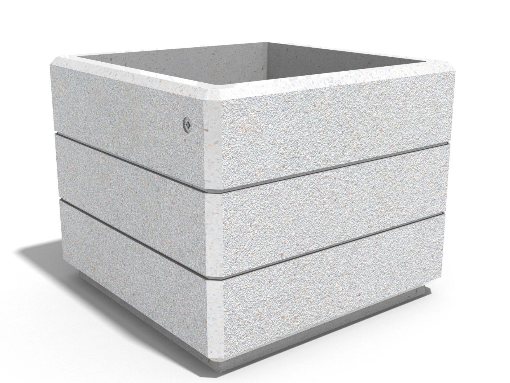 Бетонная квадратная низкая плантатор ENCHO ENCHEV - ETE 226 ARCH-00039787