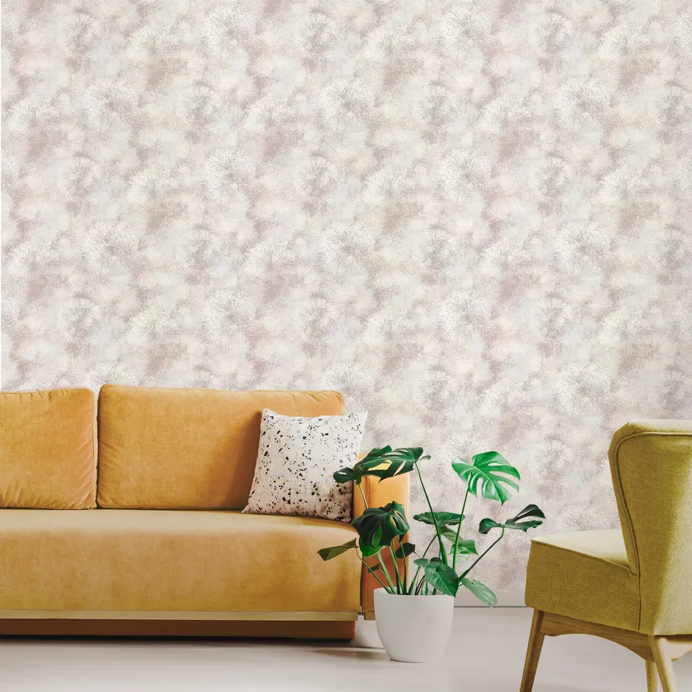 Обои флизелиновые Wall Decor Танго бежевые 1.06 м 75204-12 88759264 STLM-2146072 - Вид №3
