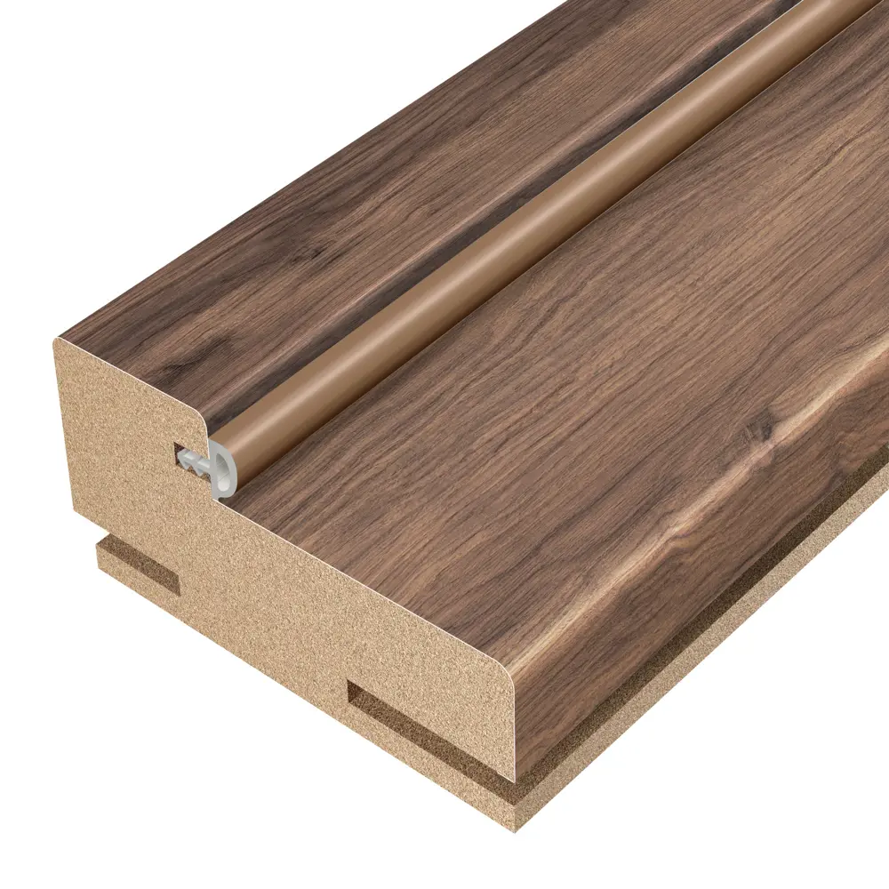 Дверная коробка Дуб Шуя телескопическая 2070x70x32 мм ПВХ цвет коричневый KREAFORTA STLM-2022628