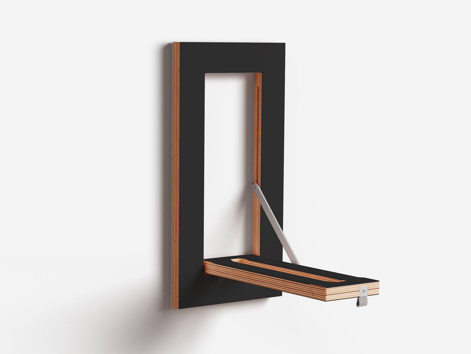 Вешалка для одежды из фанеры AMBIVALENZ Fläpps Hangrail 20×40-1 ARCH-00027351