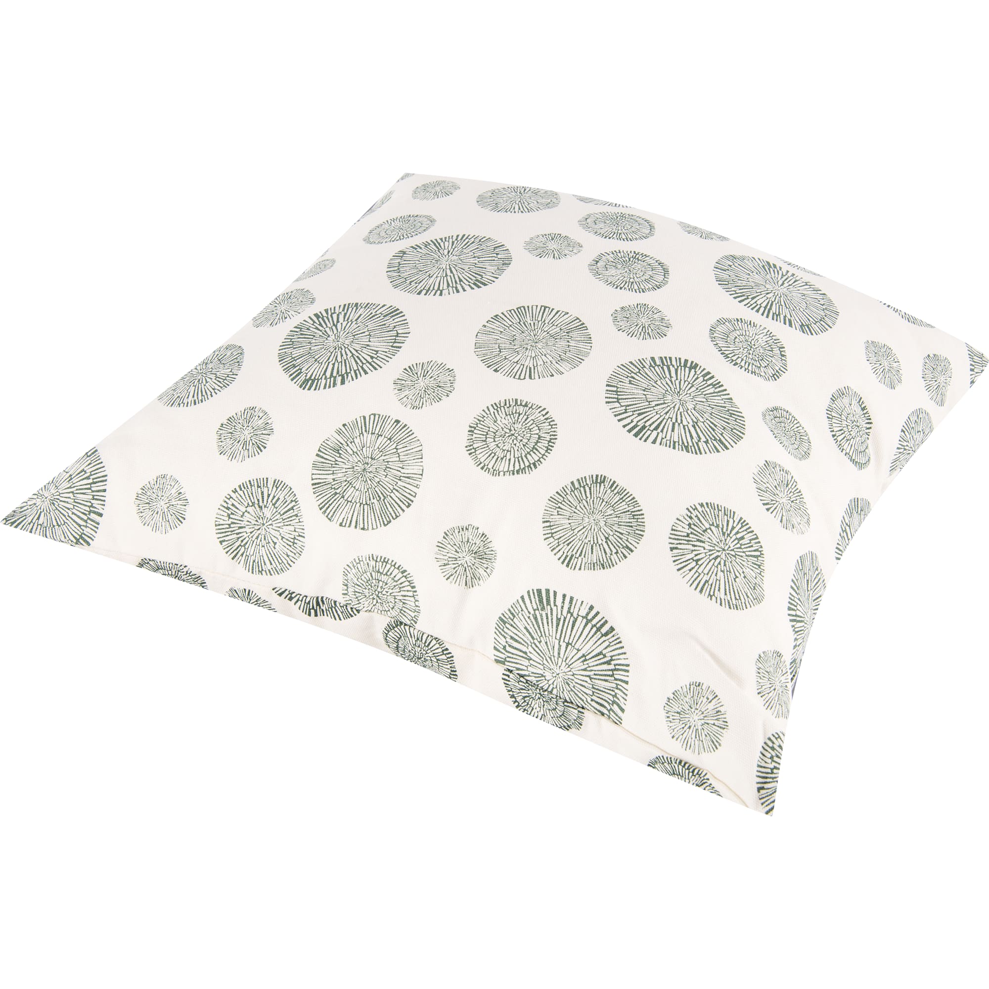 82305202 Подушка «Амазонка» 50x50 см, цвет белый/зелёный Santreyd  - Вид №1