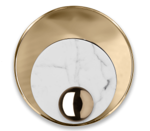 0-021 Белая настенная лампа Metamorphosis Boca Do Lobo