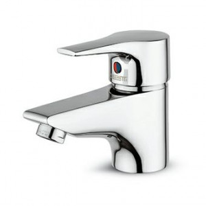 ZP9209 Смеситель для раковины однорычажный с аэратором, гибкие шланги, без слива. Zucchetti Flat